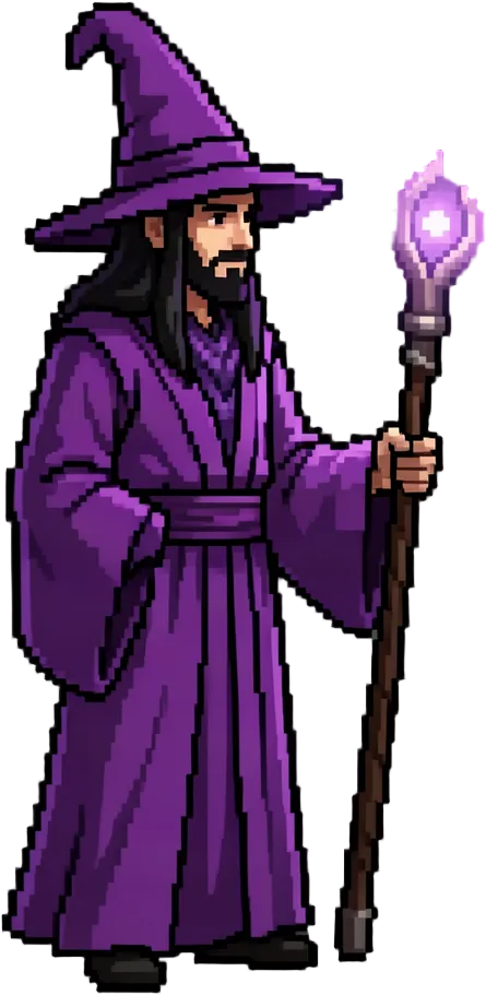 Robstradomus wizard character doll